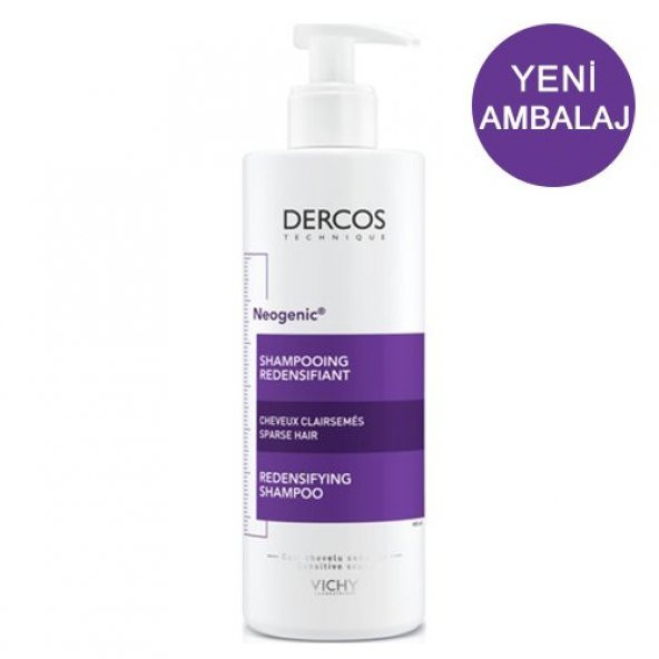 Vichy Dercos Neogenic Şampuan 400 ml Saç Yoğunlaştırıcı ürün görseli 1