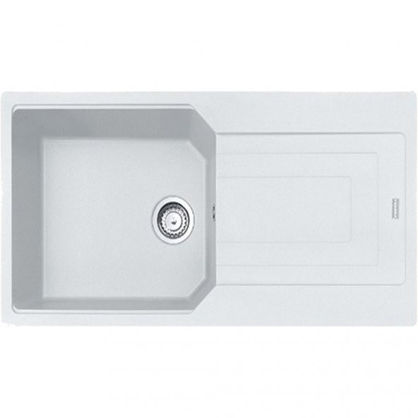 FRANKE URBAN UBG 611-100 BIANCO GRANİT MUTFAK EVYESİ ürün görseli 1