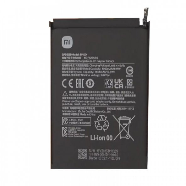 Redmi Note 11 - 11S Pil Batarya BN5D ürün görseli 1