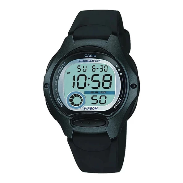 CASIO LW-200-1BVDF ALARMLI IŞIKLI DİJİTAL ÇOCUK KOL SAATİ ürün görseli 1
