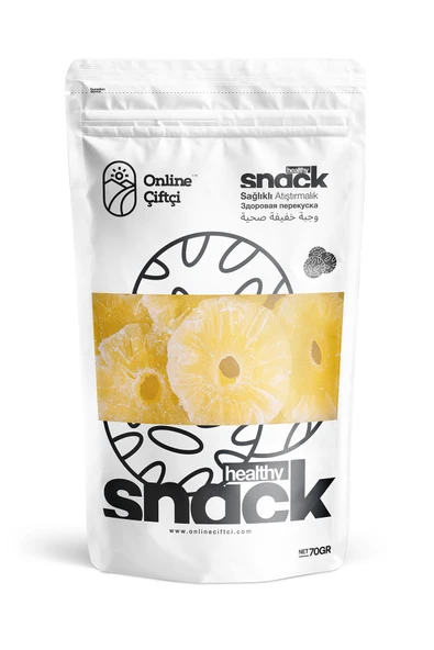Online Çiftçi Ananas Kurusu Şekerli 70Gr ürün görseli 1