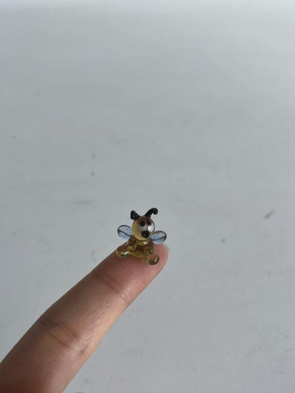 El Yapımı Mini Murano Cam Arı Biblo A129-03 - Resim 2