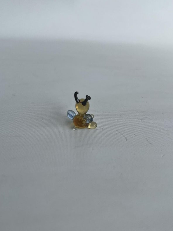 El Yapımı Mini Murano Cam Arı Biblo A129-03 - Resim 5
