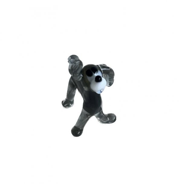 El Yapımı Mini Murano Cam Köpek Biblo A113-02 ürün görseli 1