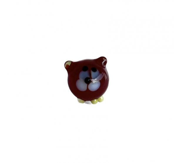 El Yapımı Mini Murano Cam Kedi Biblo A117-03 ürün görseli 1