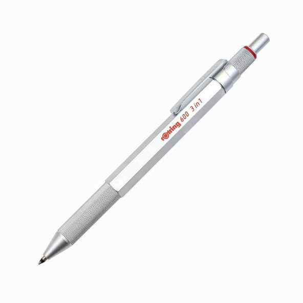 Rotring 600 Multipen Üç Fonksiyonlu Kalem Krom ürün görseli 1
