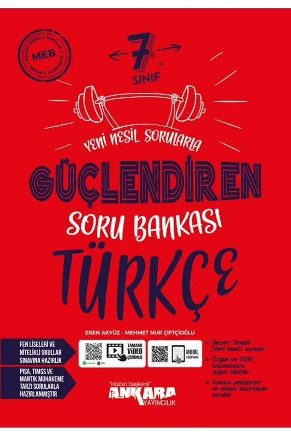 7. Sınıf Türkçe Güçlendiren Soru Bankası ürün görseli 1