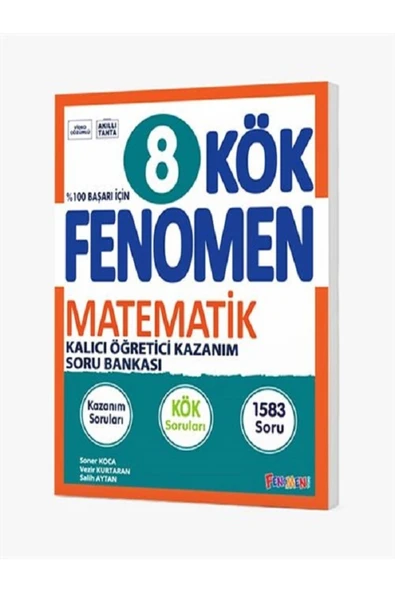 FENOMEN 8 KÖK MATEMATİK SORU BANKASI ürün görseli 1