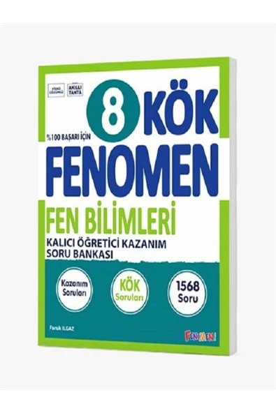 FENOMEN 8 KÖK FEN BİLİMLERİ SORU BANKASI ürün görseli 1