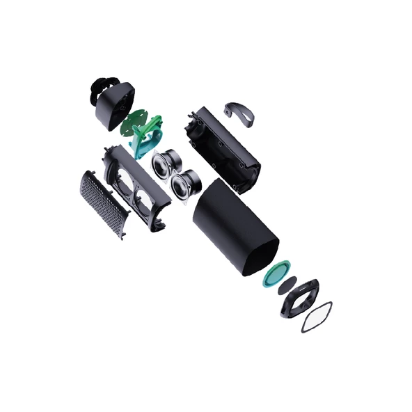 LinkTech R124 Premium IPX4 RGB Bluetooth Hoparlör - Resim 9