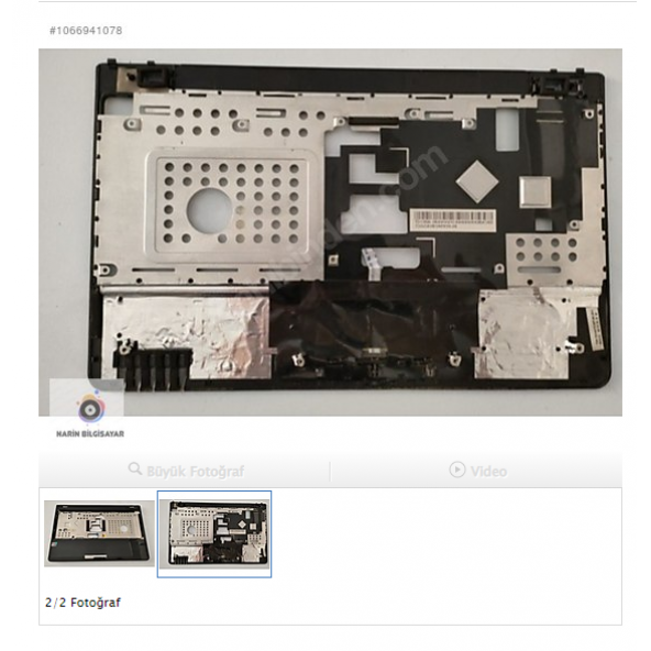 Asus Eee Pc 1201Ha Üst Kasa Klavye Kasası - Resim 2