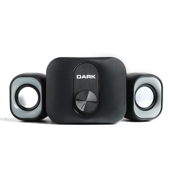 DARK SP-213 Total 11W RMS 2+1 Multimedia Speaker DK-AC-SP213 ürün görseli 1
