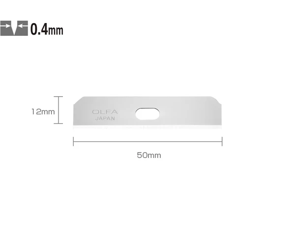 OLFA SKB-7/10B Çift Yönlü Emniyetli Maket Bıçağı Yedeği (10 lu) ürün görseli 1