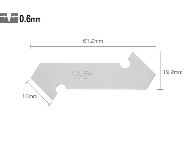 OLFA PB-800 Maket Bıçağı Yedeği (3lü) ürün görseli 1