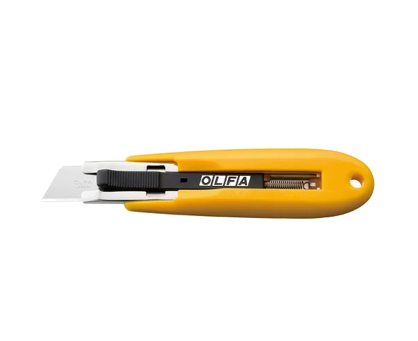 OLFA SK-5 Otomatik Kapanan Emniyetli Maket Bıçağı ürün görseli 1