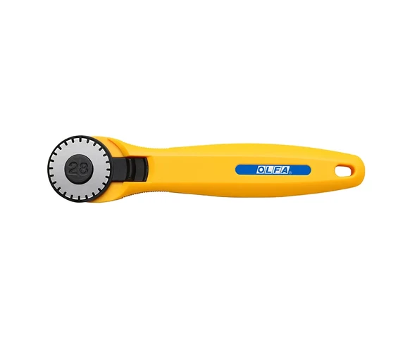 OLFA PRC-3 Rotary Perfore Kesim Yapabilen Yuvarlak Maket Bıçağı (28mm) ürün görseli 1