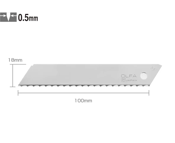 Olfa Lwb-3b Maket Bıçağı Yedeği 3'lü Tüp ürün görseli 1