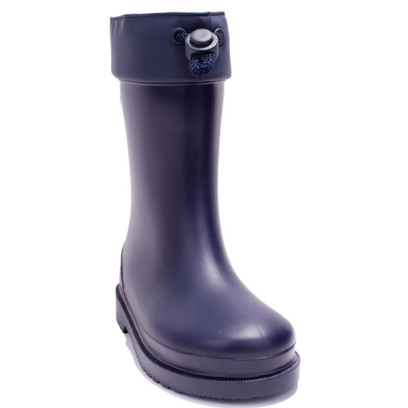 İgor W10101 Chufo Cuello Borreguıllo Lacivert Ortopedik Erkek Çocuk Yağmur Çizme ürün görseli 1