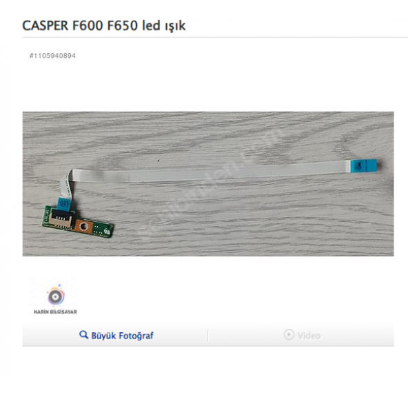 CASPER F600 F650 led ışık ürün görseli 1