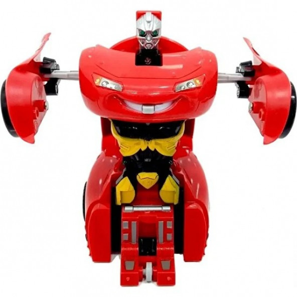 Cars Şimşek McQueen Robota dönüşen Araba - Resim 3