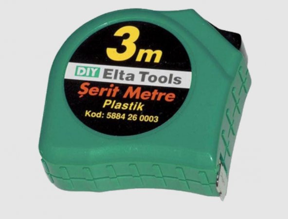Elta Plastik Şerit Metre 3 Metre - Resim 2