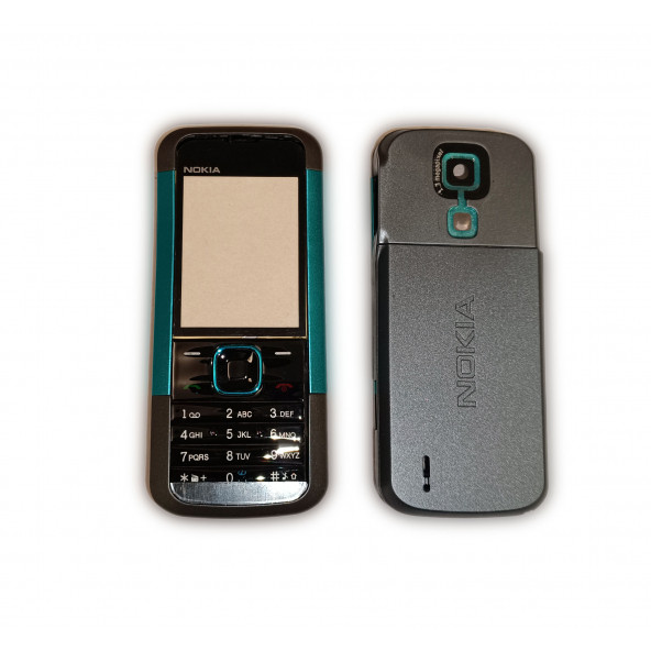 Nokia N5000 Kasa Kapak Tuş Takımı N5000 Uyumlu Siyah Renk Orta Kasa Ön Kapak Arka Kapak Tuş Takımı ürün görseli 1