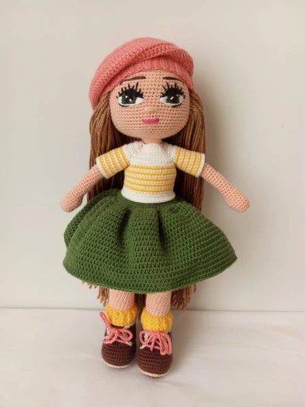 Lidya Bebek Amigurumi Organik Oyuncak ürün görseli 1