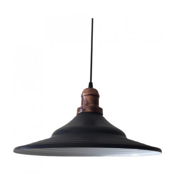Mylight Retro Metal Sarkıt Avize 40 cm Mat Bakır Duy ürün görseli 1