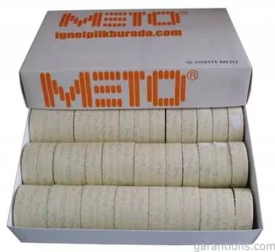 Beyaz Orjinal Meto Etiketleri (4 Numara - 42 li Paket) ürün görseli 1