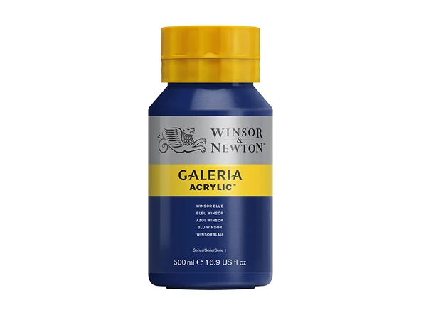 Winsor & Newton Galeria Akrilik Boya 500ml Winsor Blue (Red Shade) 706 ürün görseli 1