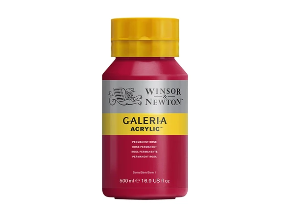 Winsor & Newton Galeria Akrilik Boya 500ml Permanent Rose 502 ürün görseli 1