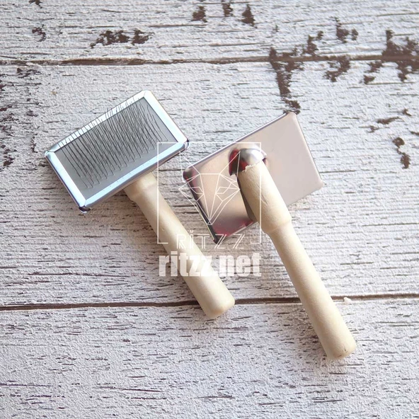 Makrome Fırçası Ahşap Saplı 11CM ürün görseli 1