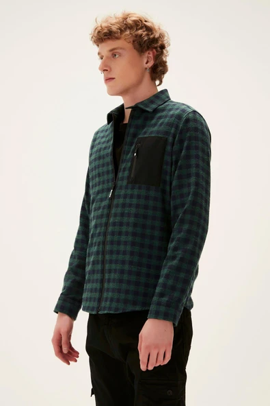 Bad Bear 22.02.30.006-C09 Liam Full-Zip Erkek Gömlek - Resim 3