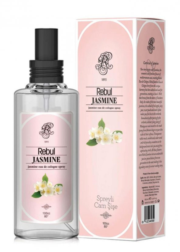 Rebul Jasmine 125 ml Spreyli Kolonya ürün görseli 1