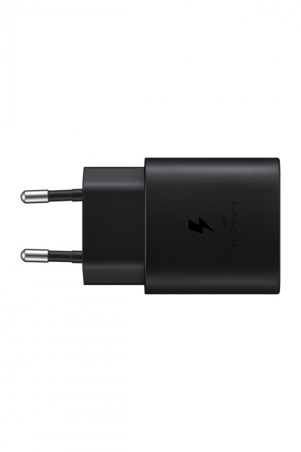 Samsung EP-TA800N 25 W Type-C Siyah Hızlı Şarj Adaptörü (Türkiye Garantili) ürün görseli 1