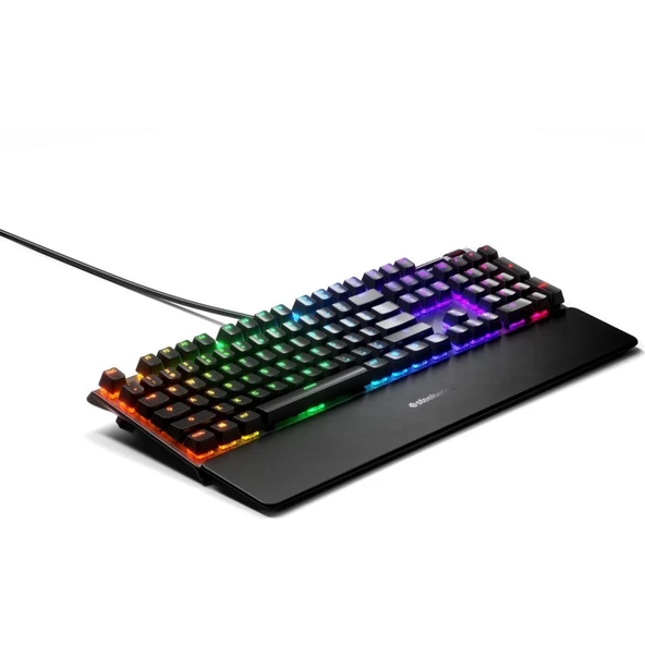SteelSeries Apex 5 Hibrit RGB Kablolu Blue Switch Kablolu Mekanik Oyuncu Klavye Outlet ürün görseli 1