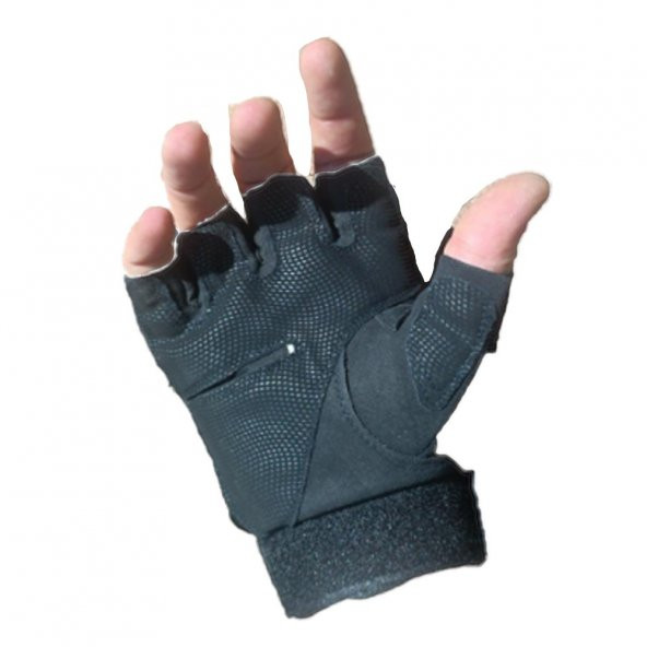 TACTİCAL ELDİVEN YARIM (OAKLEY) SİYAH - Resim 2