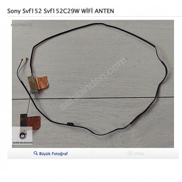 Sony Svf152 Svf152C29W WİFİ ANTEN ürün görseli 1