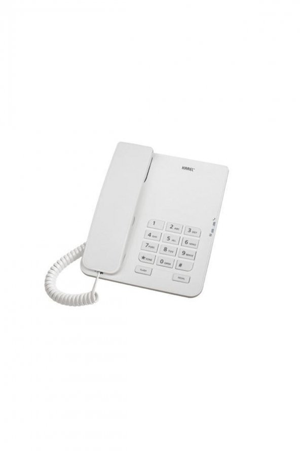 Karel TM140 Masaüstü Telefon Beyaz ürün görseli 1