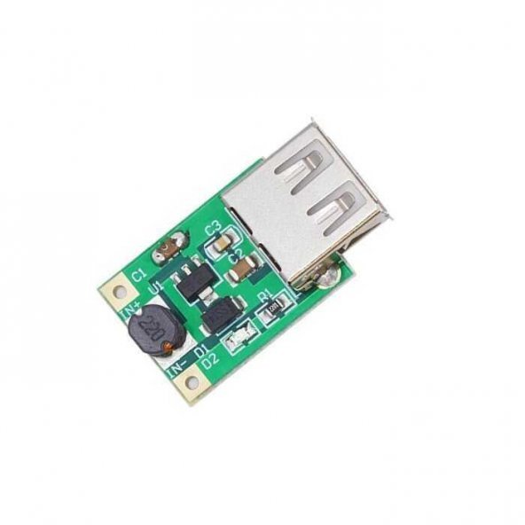 5V 1200 mA USB Çıkışlı Voltaj Yükseltici Regülatör Kartı - Step Up ürün görseli 1