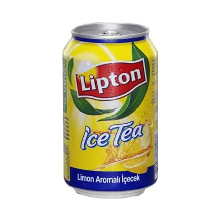 Lipton Ice Tea Limonlu Aromalı Soğuk Çay 330 ml (24 lü Koli) ürün görseli 1