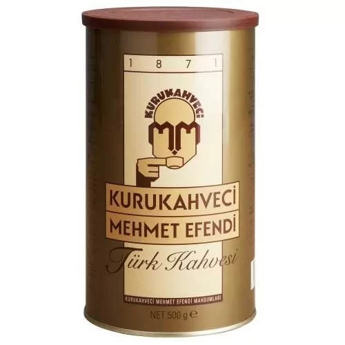Mehmet Efendi Türk Kahvesi Teneke Kutu (500 gr) ürün görseli 1