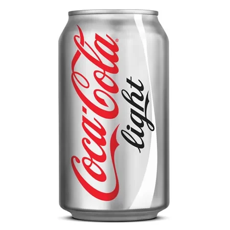 Coca Cola Light Kutu Kola 330ml (24 lü Koli) ürün görseli 1