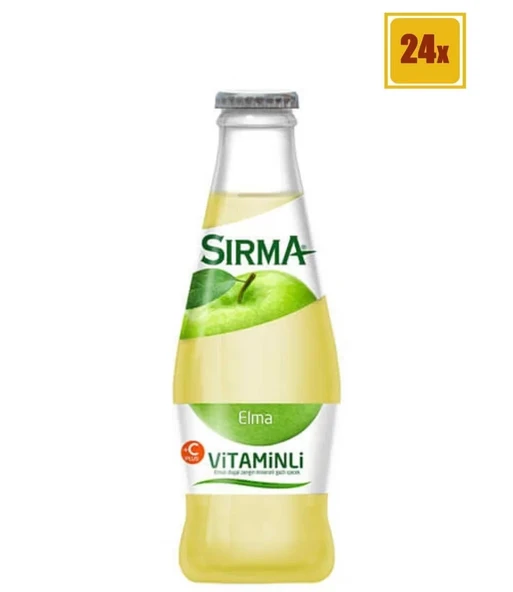 Sırma Elmalı Maden Suyu 200ml (24 lü Koli) ürün görseli 1