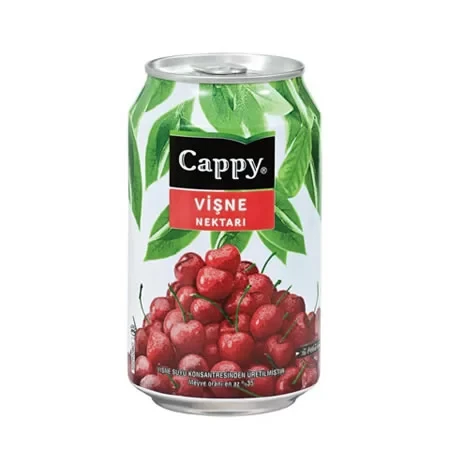 Cappy Vişne Nektarı Kutu Meyve Suyu 330ml (12 li Koli) ürün görseli 1