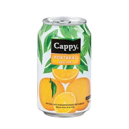 Cappy Portakal Nektarı Kutu Meyve Suyu 330ml (12 li Koli) ürün görseli 1