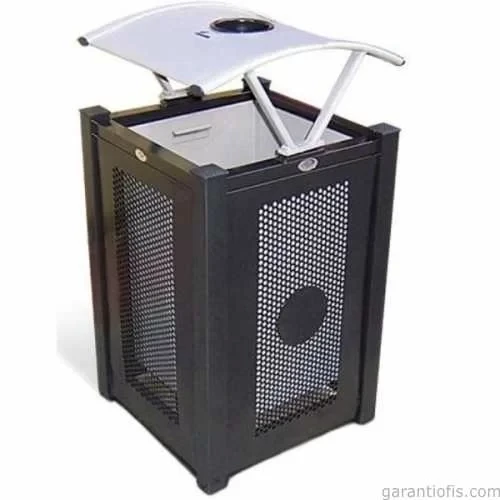 Garanti Metal 7604 Modern Bahçe Tipi Çöp Kovası (65 Litre) ürün görseli 1