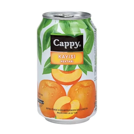 Cappy Kayısı Nektarı Kutu Meyve Suyu 330ml (12 li Koli) ürün görseli 1