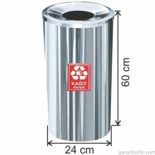 Garanti Metal 1801 Kağıt İçin Geri Dönüşüm Çöp Kovası (27 Litre) ürün görseli 1
