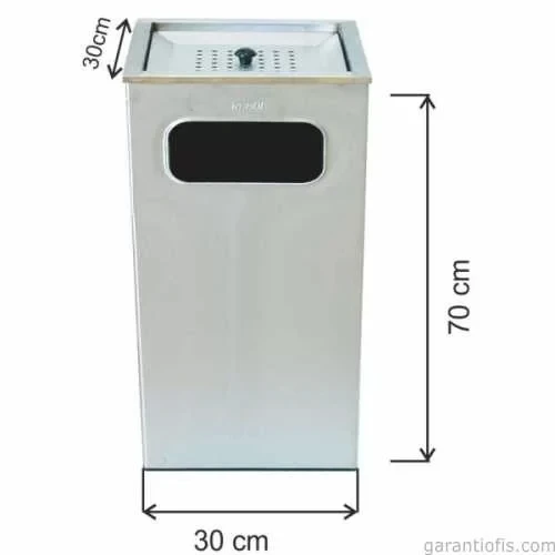 Garanti Metal 1350 Küllüklü Çöp Kovası (63 Litre) ürün görseli 1